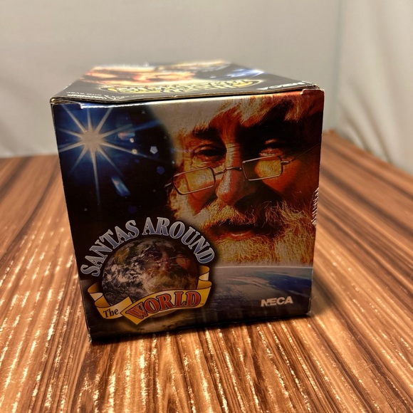 NECA Santas Around The World Bobblehead America Head Knockers - New In Box - Picture 6 of 13